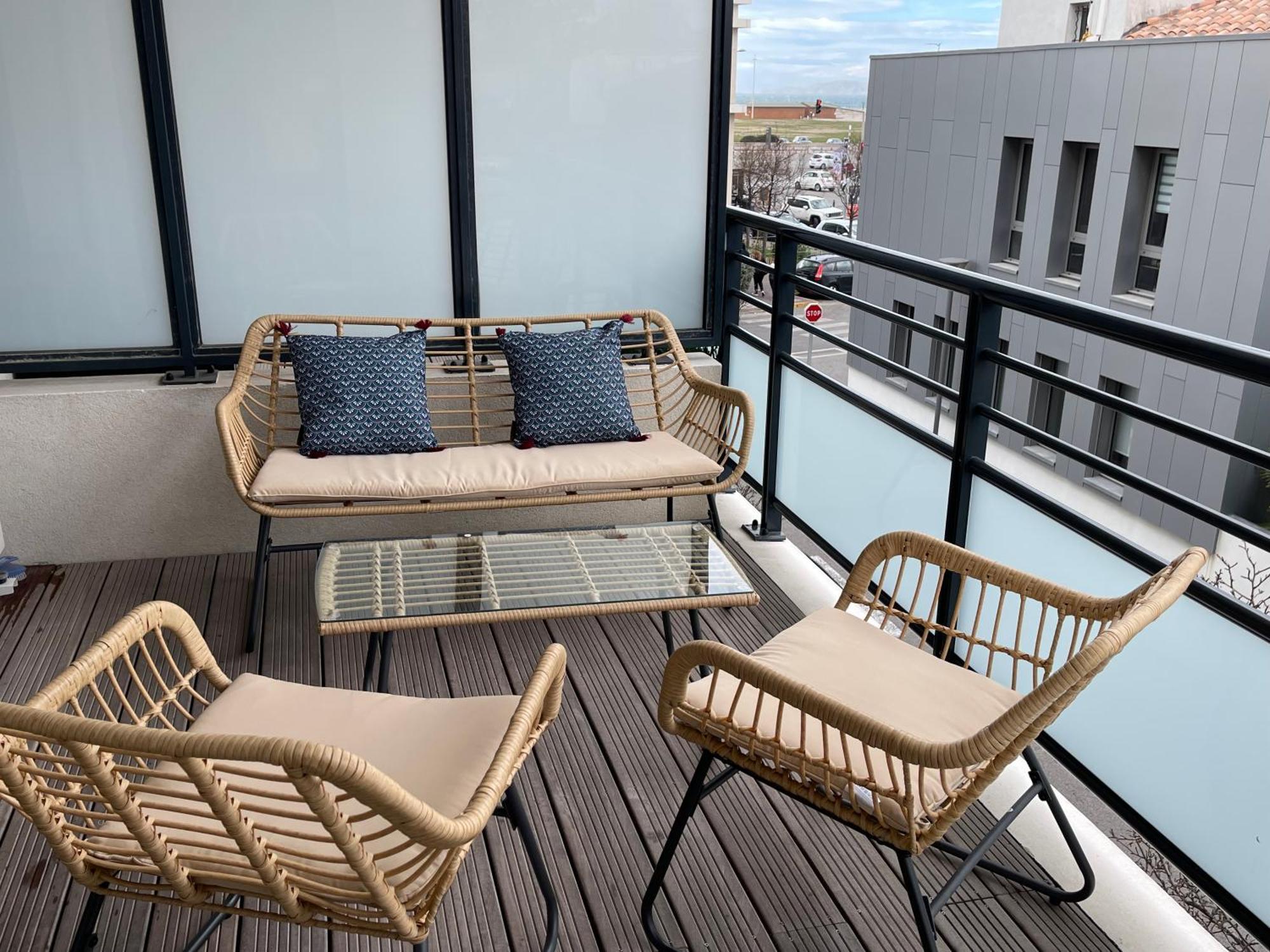 Prado Plage David - Stade Velodrome - Parc Chanot - Luxury Apartment By The Sea 마르세유 외부 사진